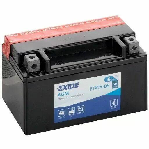 AKUMULATOR 12V 6A EXIDE ETX7A-BS