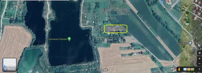 Działka rekreacyjna Ostrów, podkarpackie