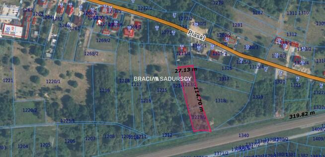 Działka budowlana Krzeczów gm. Rzezawa