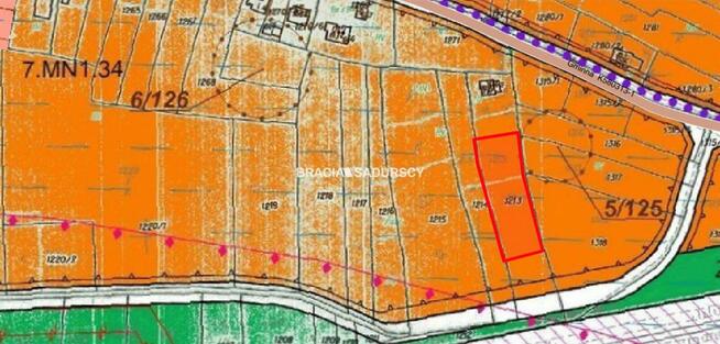 Działka budowlana Krzeczów gm. Rzezawa