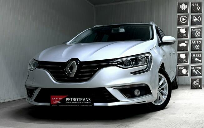 Renault Megane 1.5DCI / 116KM 66tysKM LED Nawigacja Tempomat Alufelgi Czujniki