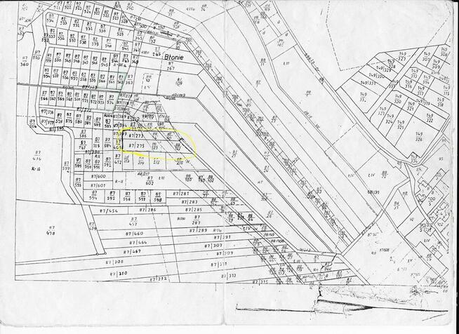 Działka rekreacyjna Ostrów, podkarpackie