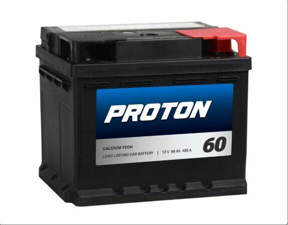 Akumulator PROTON 60Ah 480A EN PRAWY PLUS niski