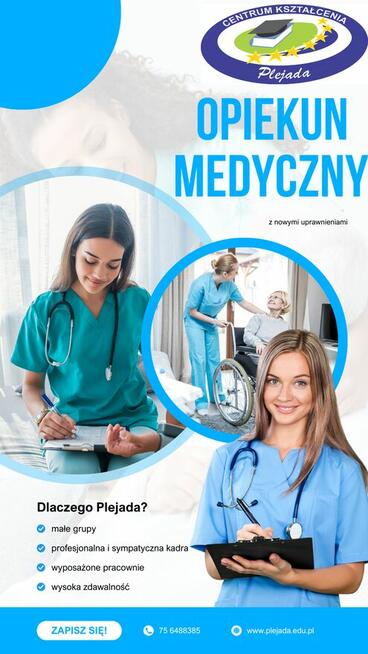 Kurs Opiekuna Medycznego - wrzesień 2025