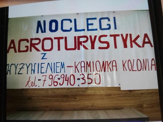 Noclegi i agroturystyka z wyżywieniem