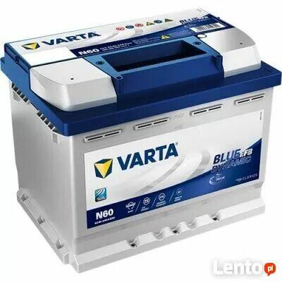 60AH VARTA BLUE N60 P+ 640EN EFB WYSOKI L2