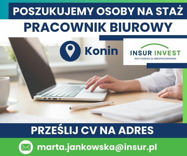 Praca w biurze, branża ubezpieczeniowa