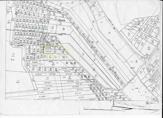 Działka rekreacyjna Ostrów, podkarpackie