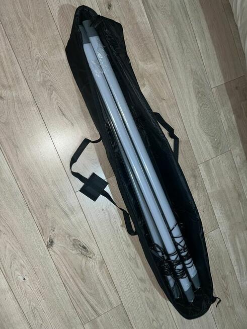 Słupki LED, komplet słupki+ lampy, oświetlenie Fotobudka 360