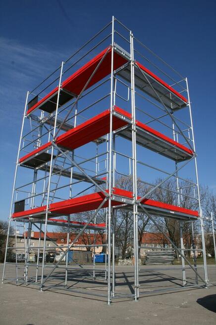 255m2 Nowe RUSZTOWANIE ramowe PL70 Fasadowe