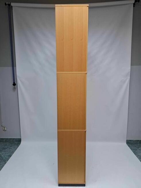 Szafa biurowa aktowa żaluzjowa Kinnarps 6 oh buk naturalny