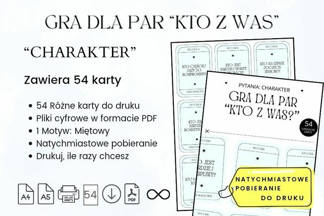 Gry na wieczór panieński, baby shower, weselne, na
