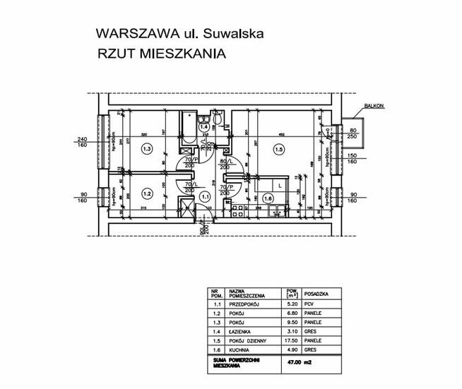 3-pokojowe mieszkanie blisko Metra Bródno