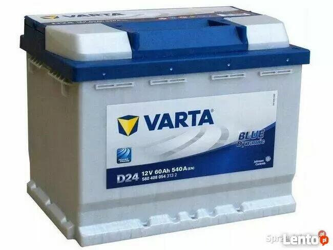 Akumulator Varta Blue Dynamic D24 60Ah/540A