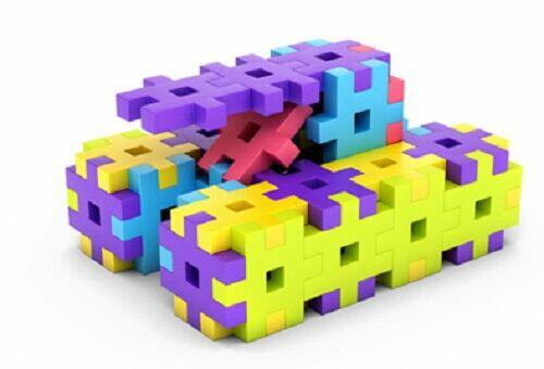 Klocki Meli Travel Box 500 sztuk