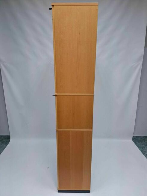 Szafa biurowa aktowa żaluzjowa Kinnarps 5oh buk naturalny