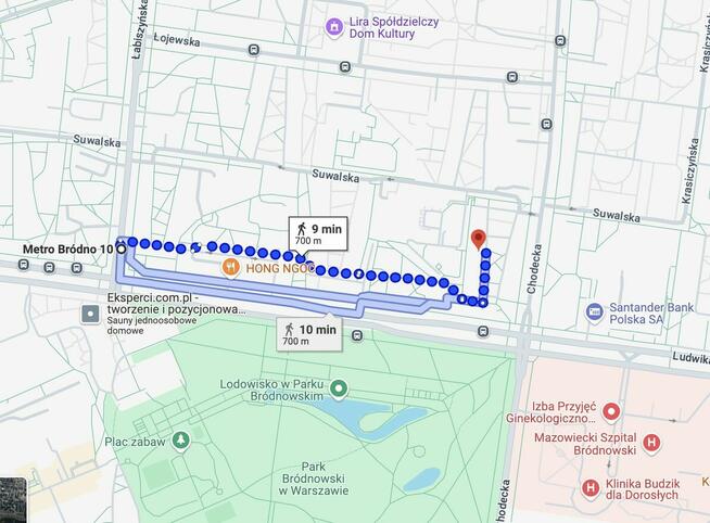 3-pokojowe mieszkanie blisko Metra Bródno