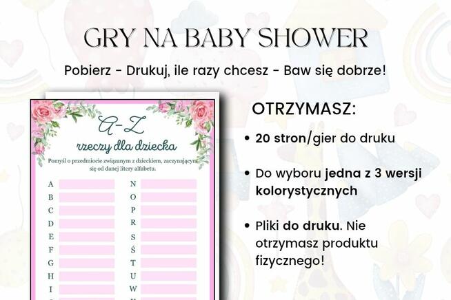 Gry na wieczór panieński, baby shower, weselne, na