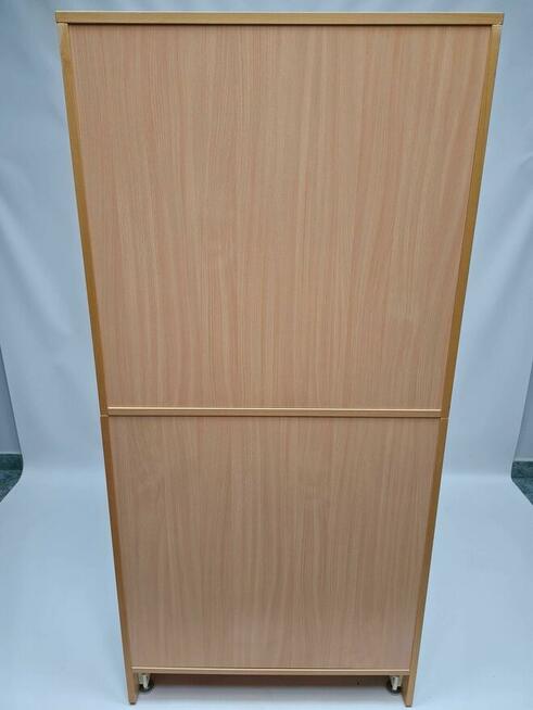 Szafa biurowa aktowa żaluzjowa Martela 4oh buk