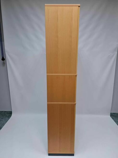 Szafa biurowa aktowa żaluzjowa Kinnarps 5oh buk naturalny