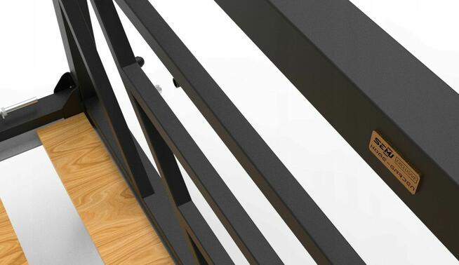 Stelaż łóżka łóżko metalowe sztywne producent loft