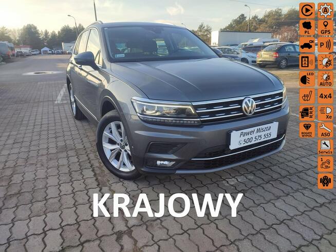 Volkswagen Tiguan Krajowy fv23 4x4  kamera