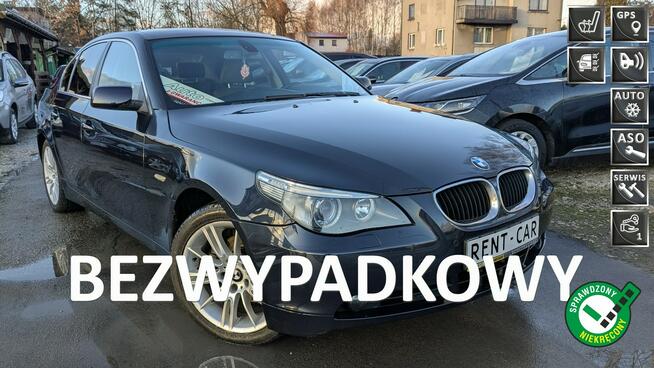 BMW 520 2.0D*163PS*OPŁACONY Bezwypadkowy Nawigacja Skóra Klimatronik Serwis