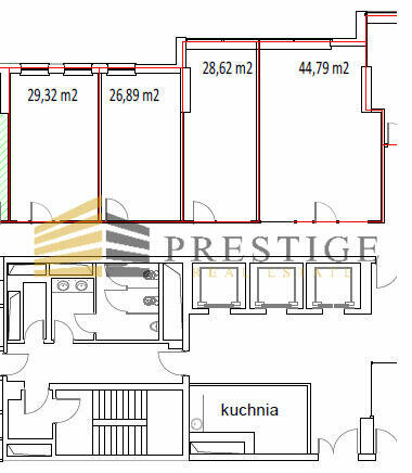 Lokal biurowy 129,62m² na Powiślu