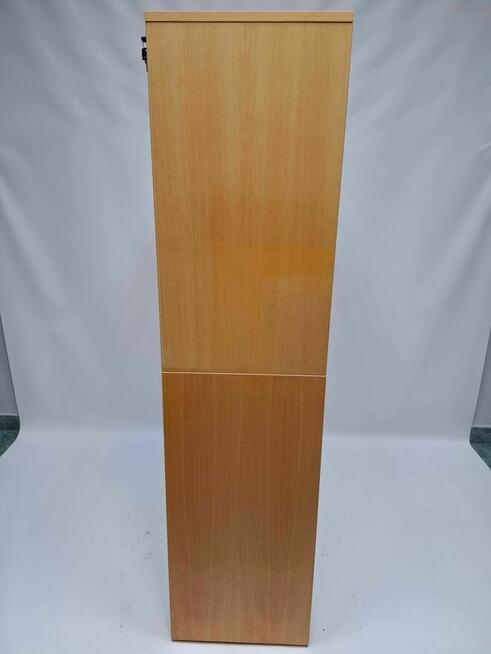 Szafa biurowa aktowa żaluzjowa Martela 4oh buk