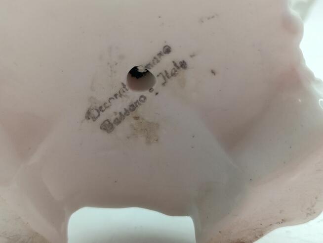 Porcelana włoska koszyczek żardiniera Bassano