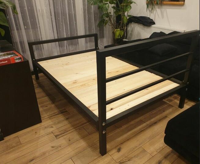 Stelaż łóżka łóżko metalowe sztywne producent loft