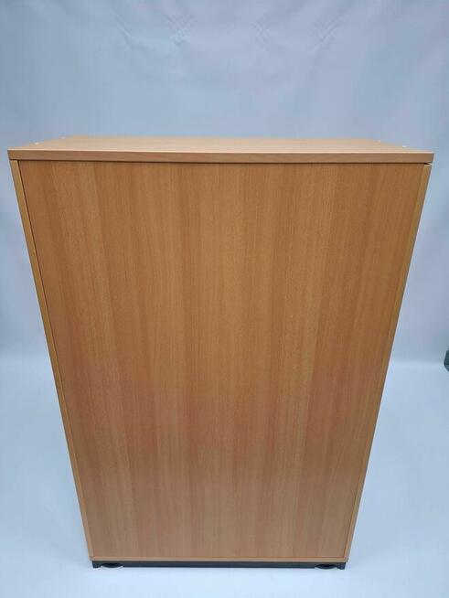 Szafa biurowa aktowa żaluzjowa Kinnarps 3 oh buk naturalny