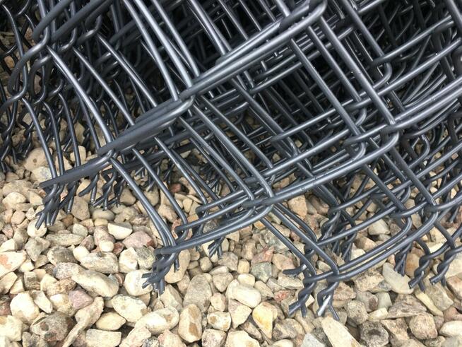 Siatka ogrodzeniowa pleciona fi 2,5/3,6 -Antarcyt - PROMOCJA