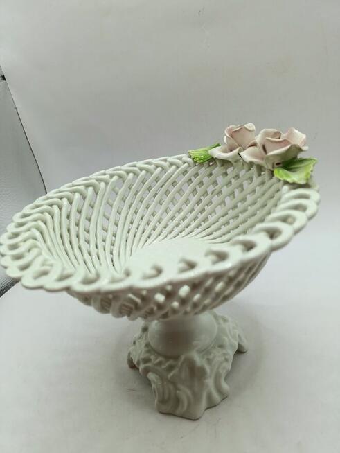 Porcelana włoska koszyczek żardiniera Bassano