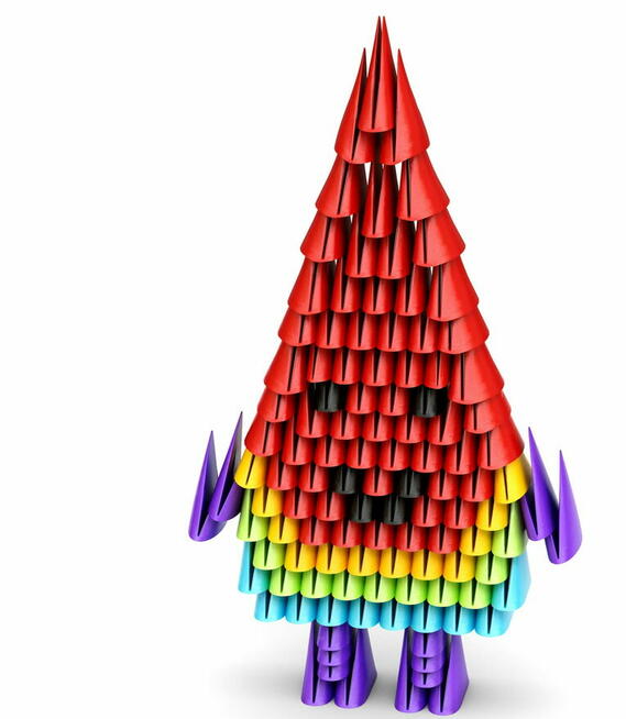 Klocki Konstrukcyjne Origami Meli Gami 500