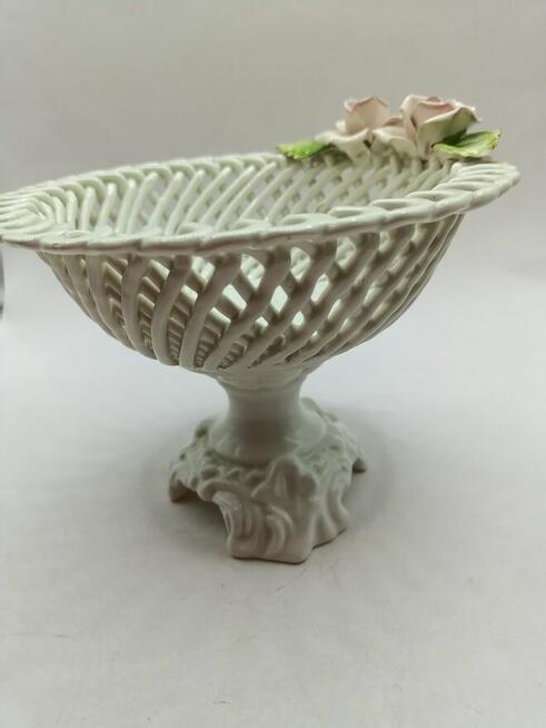 Porcelana włoska koszyczek żardiniera Bassano
