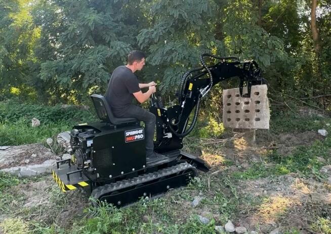 Nowa Minikoparka Springer MAX-PRO Koparka Polska Produkcja