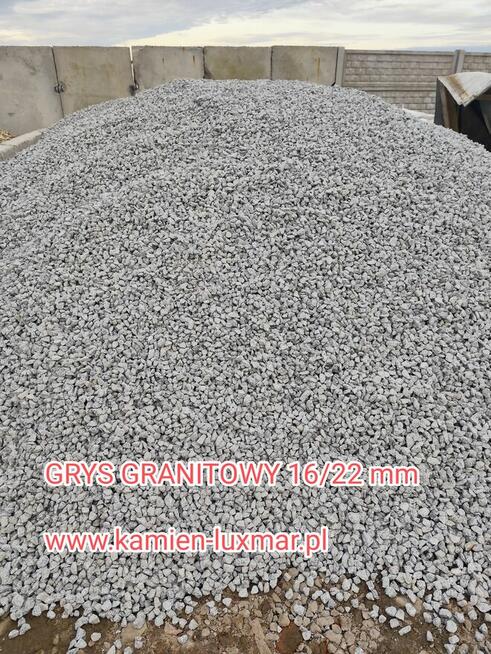 Kamien ogrodowy / grys granitowy szary 16/22mm