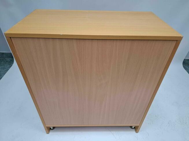 Regał biurowy Martela 2oh buk - duża ilość