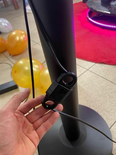 Słupki LED, komplet słupki+ lampy, oświetlenie Fotobudka 360