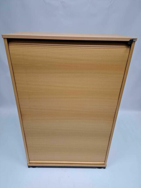 Szafa biurowa aktowa żaluzjowa Kinnarps 3 oh buk naturalny