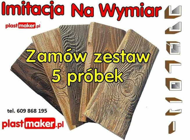 Imitacja Drewna NA WYMIAR!!! belki rustykalne