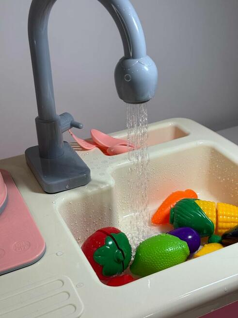 WOOPIE Zlewozmywak 2w1 Kuchnia Kran z Wodą Niebieski