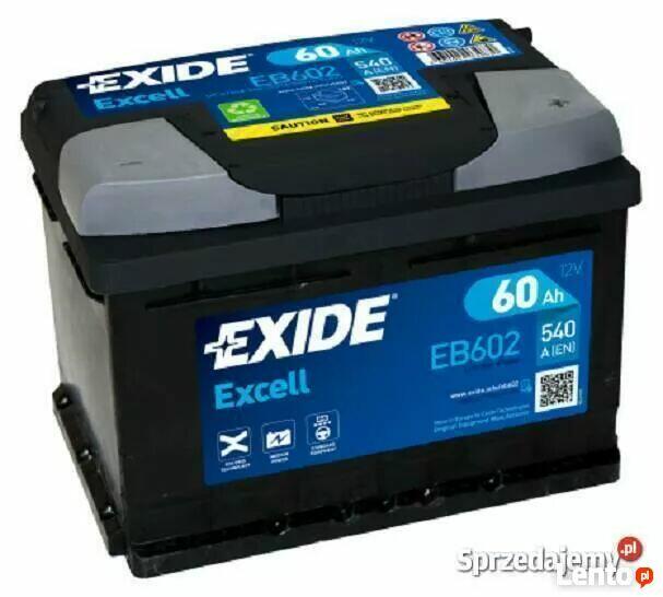 Akumulator Exide Excell 60Ah 540A