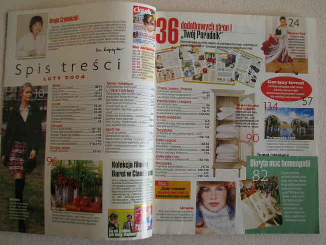 Magazyn Claudia – miesięcznik z lat 1997 - 2013