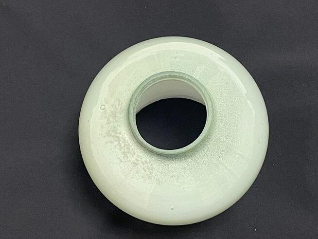 PRL klosz lampy szklany mały mleczny