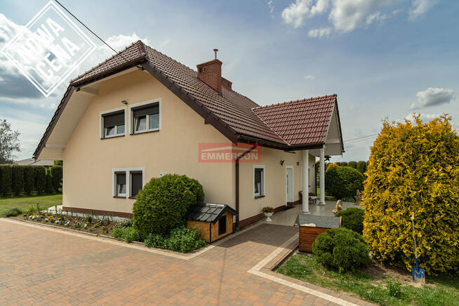 Wolnostojący, do wejścia, zagospodarowana działka