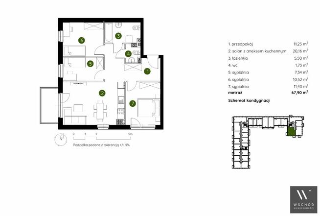 Mieszkanie Kraków Prądnik Biały