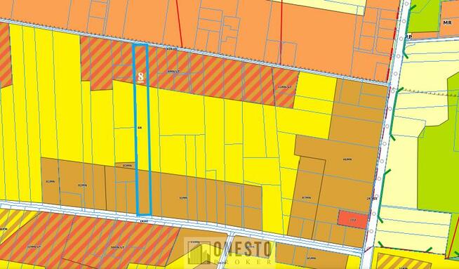 Działka rolno-budowlana Podzamcze gm. Łęczna
