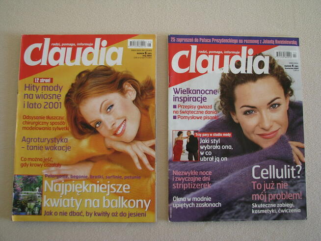 Magazyn Claudia – miesięcznik z lat 1997 - 2013